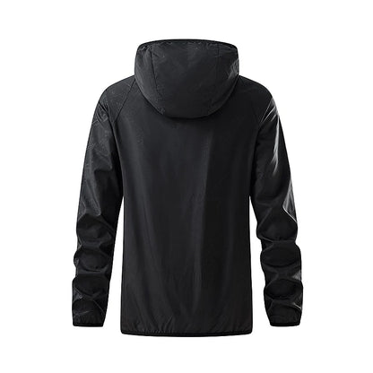 LNGXO Waterproof Hiking Jackets – Sun Protection, Windbreaker, Camping & Climbing Rain Coat, Unisex Portable Outdoor Wear
