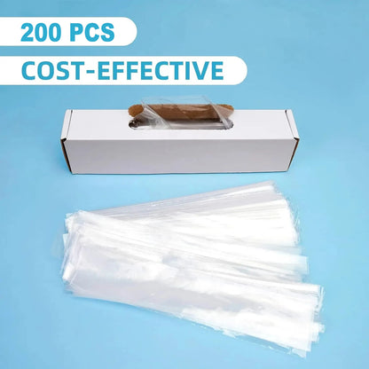 AG Disposable Dental Poly Plastic X-Ray Sensor Protective Film Covers – 500pcs/Box