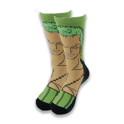 Cartoon Animation Fashion Socks for Men & Women – Autumn Winter Street Style Trendy Casual Combed Cotton Socks