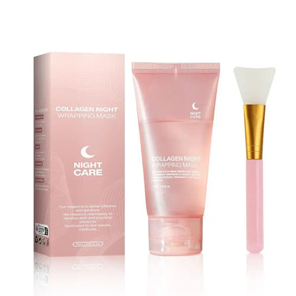 Collagen Peel-Off Facial Mask – Deep Cleansing, Hydrating & Moisturizing Korean Skincare Cream 75ml/100g