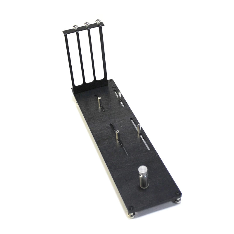 Vertical GPU Mount Bracket - PCIe Graphics Card Holder Stand with 3-Slot Riser Support