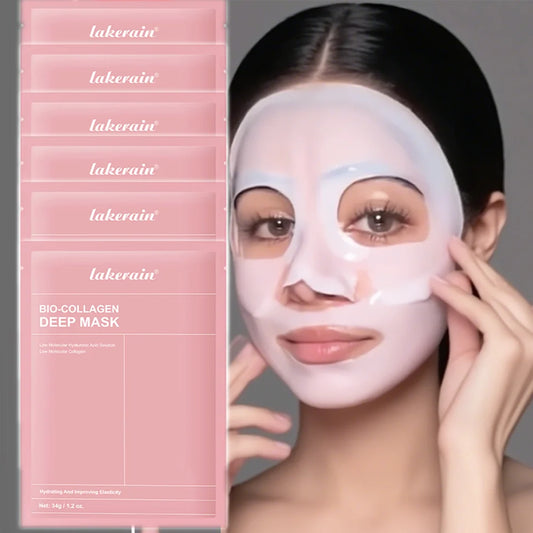 Bio-Collagen Deep Hydrating Hydrogel Mask – Overnight Collagen Mask for Firming & Pore Minimizing