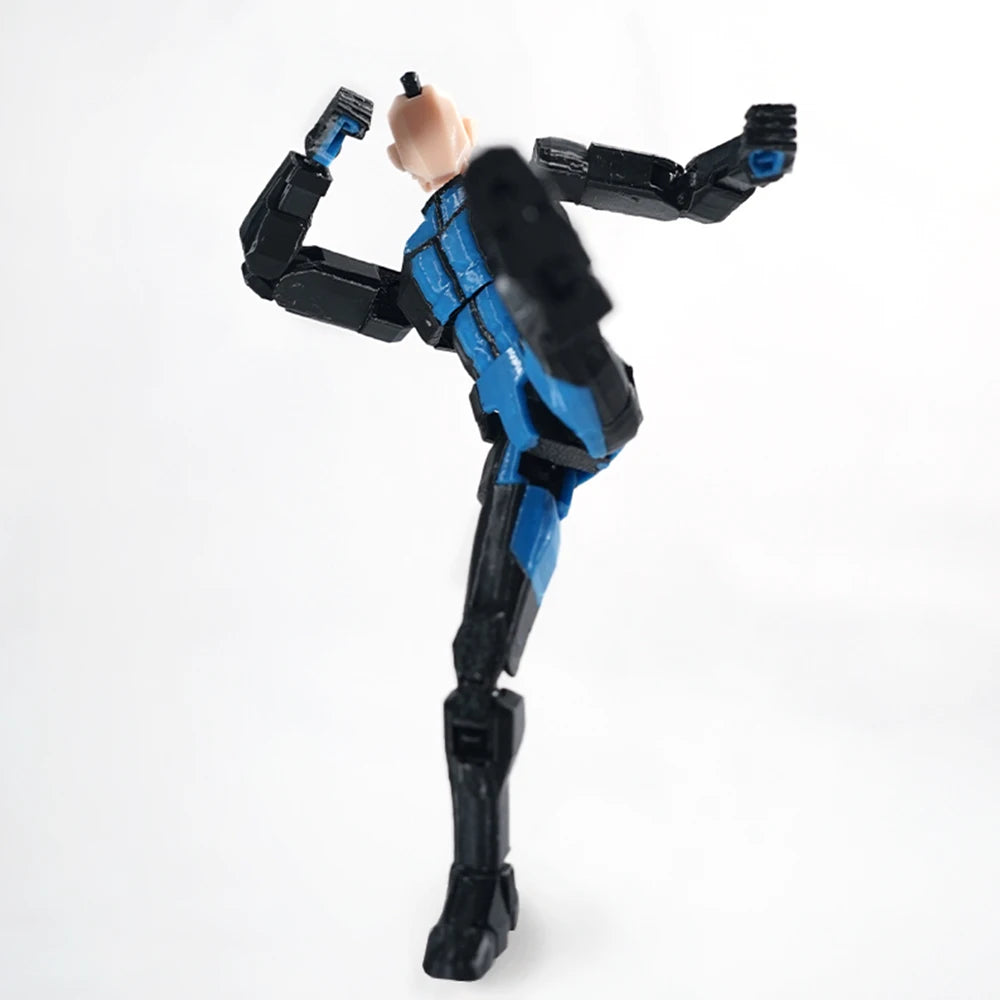 3D Printed Invincible 2.0 Superhero Action Figure – Multi-Jointed Anime Model, Shapeshift Toy & Gift Ornament
