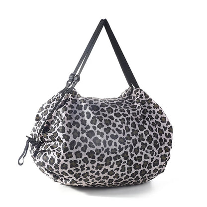 Foldable Shopping Bag for Women - Ultra Lightweight Nylon Crossbody Tote with Large Capacity for Travel and Beach Storage