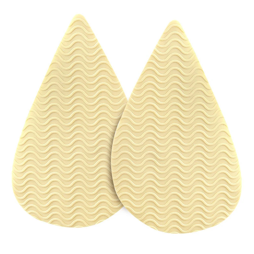 Rubber Shoe Sole Protector - Wear-Resistant Non-Slip Forefoot Mat, Self-Adhesive High Heel Cushion Pads