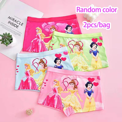 New Girl Underwear Set – Anna Elsa Princess Cartoon Kids Panties, 2-7 Years, Comfortable Briefs for Girls