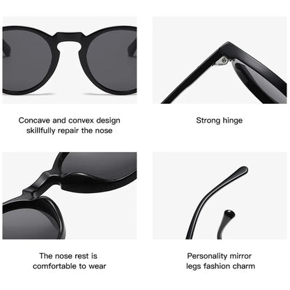 Retro Polarized Sunglasses — Small Round Vintage Shades for Men & Women
