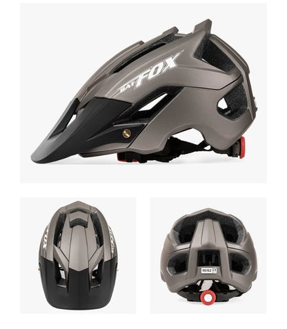 BATFOX Ultralight Bike Helmet – Molded Mountain & Road Helmet for Men, DH AM Cycling Equipment, Casco Ciclismo Bicicleta
