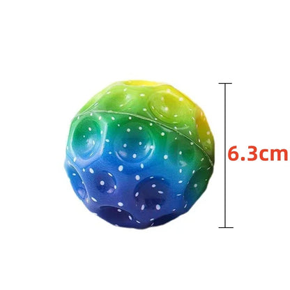 2pcs High Bounce Anti-Gravity Rubber Balls – Soft Outdoor Sport & Stress Relief Toy