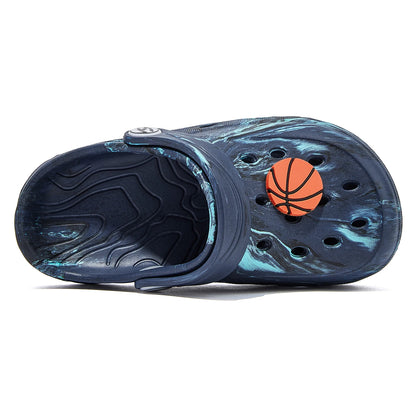 HOBIBEAR Kids Garden Clogs – Cartoon Beach Sandals & Water Shoes for Toddlers, Little Kids & Big Kids