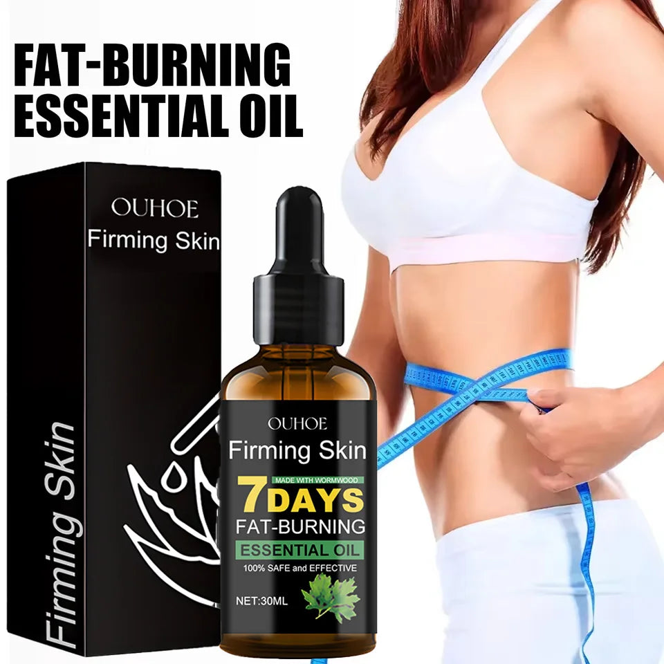 Body Slimming Massage Oil – Waist, Belly & Leg Massage Serum for Body Care and Firming Massage