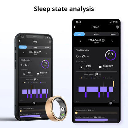 COLMI R03 Smart Ring for Men and Women - 39-Day Battery Life, Health Monitor, IP68 & 5ATM Waterproof, Multi-Sport Mode