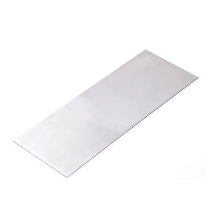 LMETJMA 10" Stainless Steel Cake Scraper – Double-Sided Patterned Edge Smoother & Pastry Cutter JT160