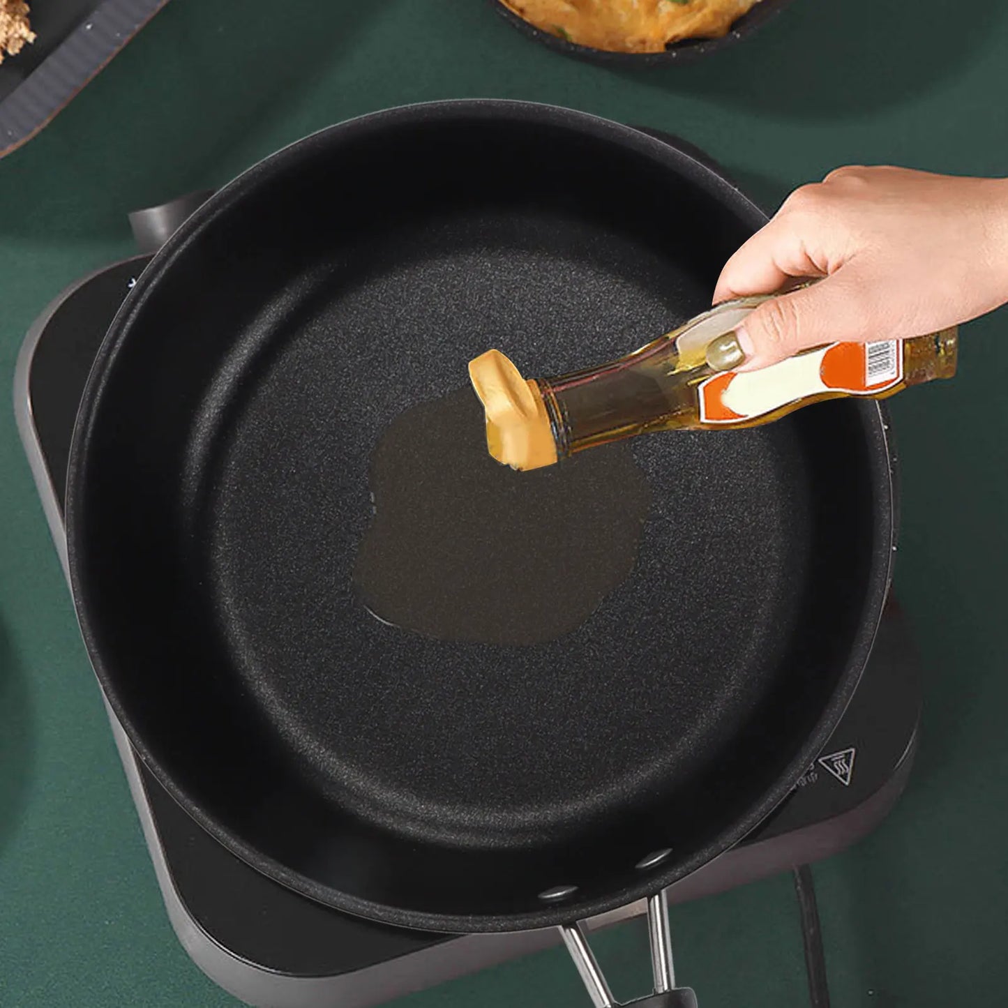 12–20cm Mini Non-Stick Frying Pan – Thickened Stainless Steel Skillet for Gas & Induction Cooking