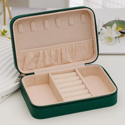 Three-Layer Jewelry Storage Box – High-End Large Capacity Organizer for Necklaces, Earrings & Gold Accessories