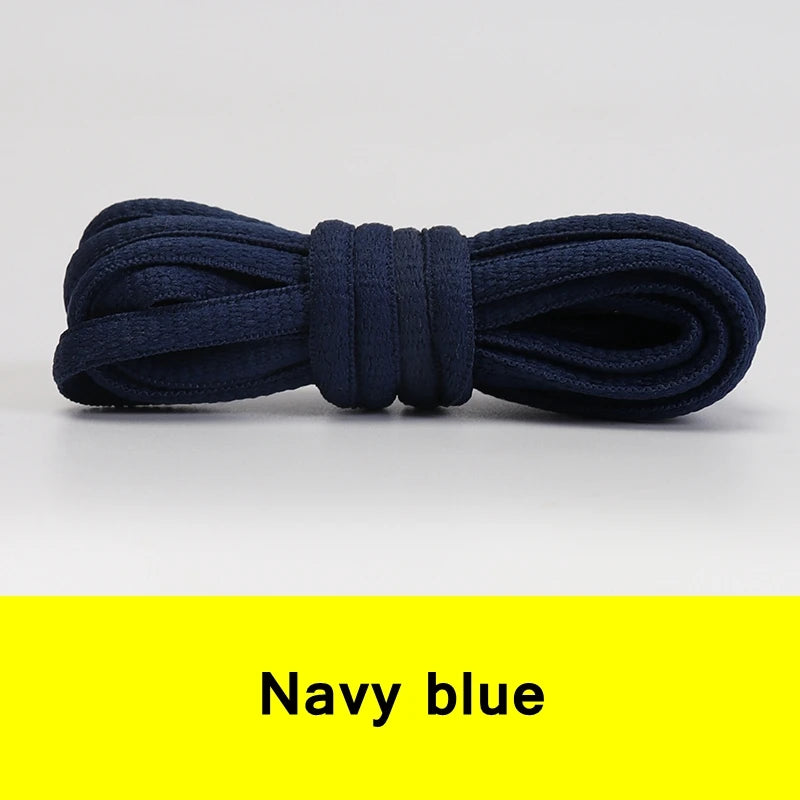 Oval & Semicircle Sneakers Shoe Laces – Classic Woven Round Shoelaces for Adult Unisex Casual & Sports Shoes