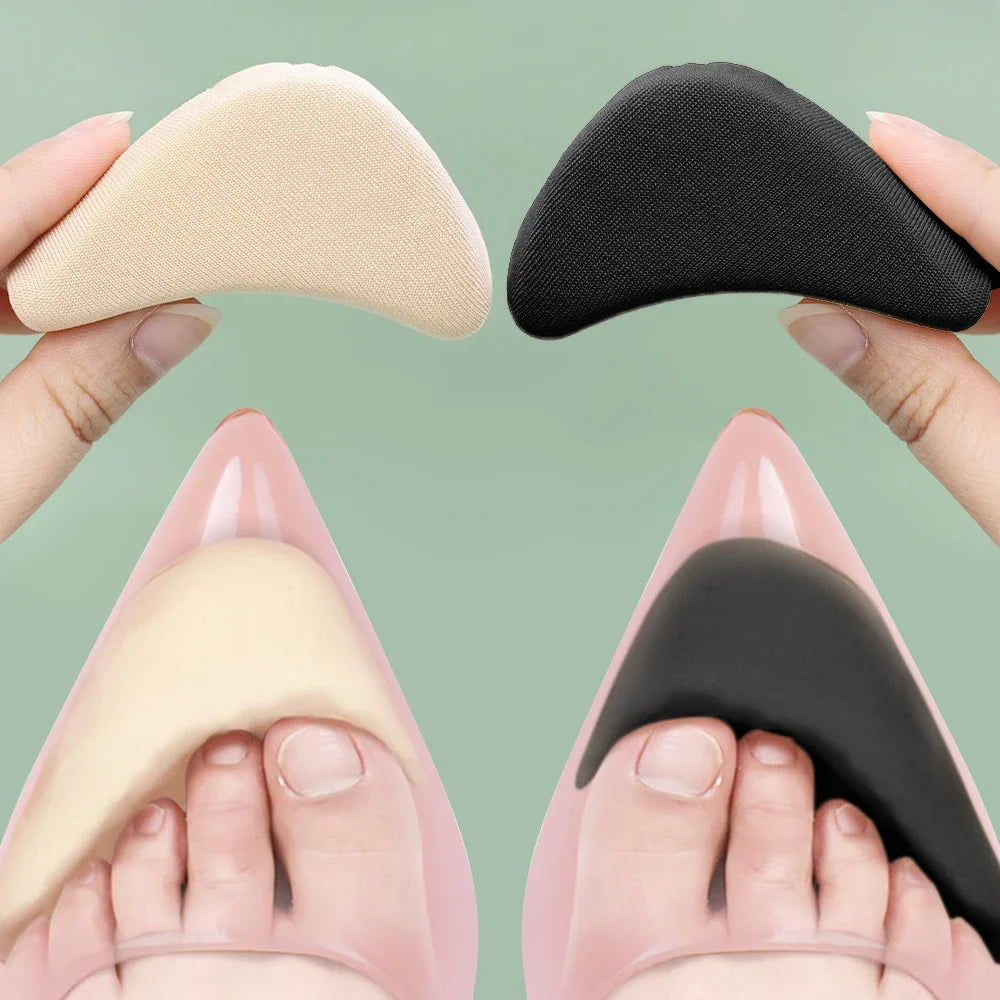 Sponge Forefoot Insert Pads – Pain Relief High Heel Insoles & Shoe Size Reducer (Women’s Filler Protector, Shoe Accessories)