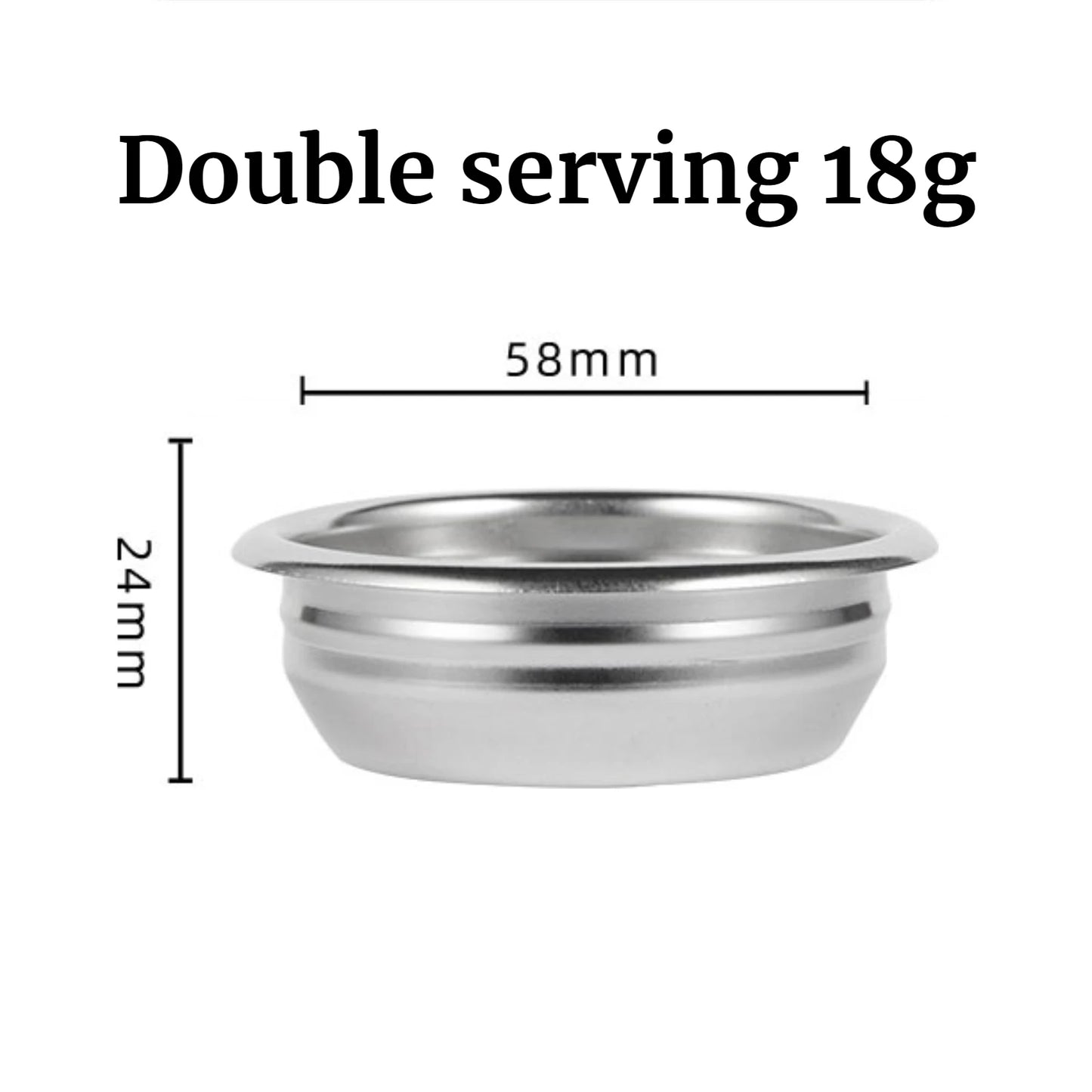 Stainless Steel Espresso Coffee Tamper & Distributor – Powder Leveler with WDT Stirring Tool for Barista & Café Accessories