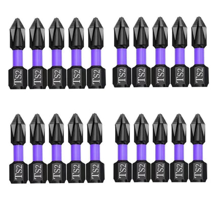 5–60PCS PH2 Magnetic Impact Driver Bit Set – Alloy Steel Cross Screwdriver Bits for Drill & Screw Driving Non-Slip Tool Kit