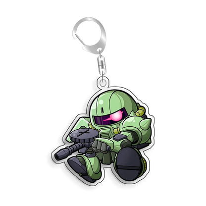 Gundam Freedom ZGMF-X10A Keychain - Recycled Acrylic Anime Backpack Pendant and Collectible Gift for Fans