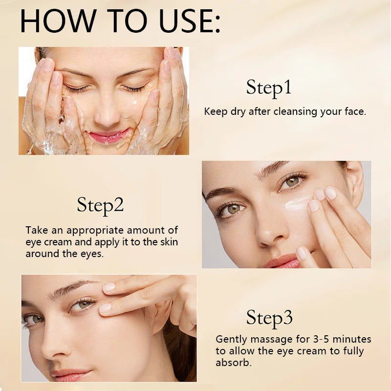Honey Eye Cream - Dark Circle Repair Essence for Firming, Brightening & Instant Eye Beauty Treatment
