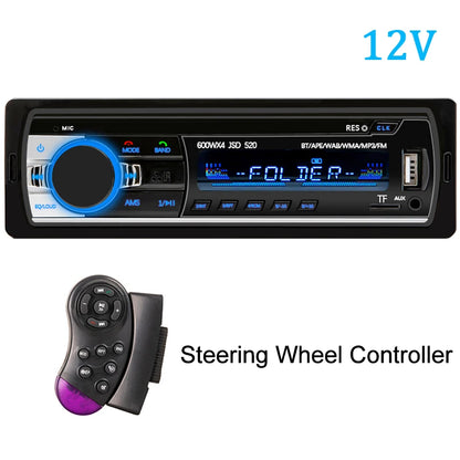 1 Din Car Radio Stereo - Bluetooth MP3 Player with FM Radio, USB, AUX Input & Digital Audio System