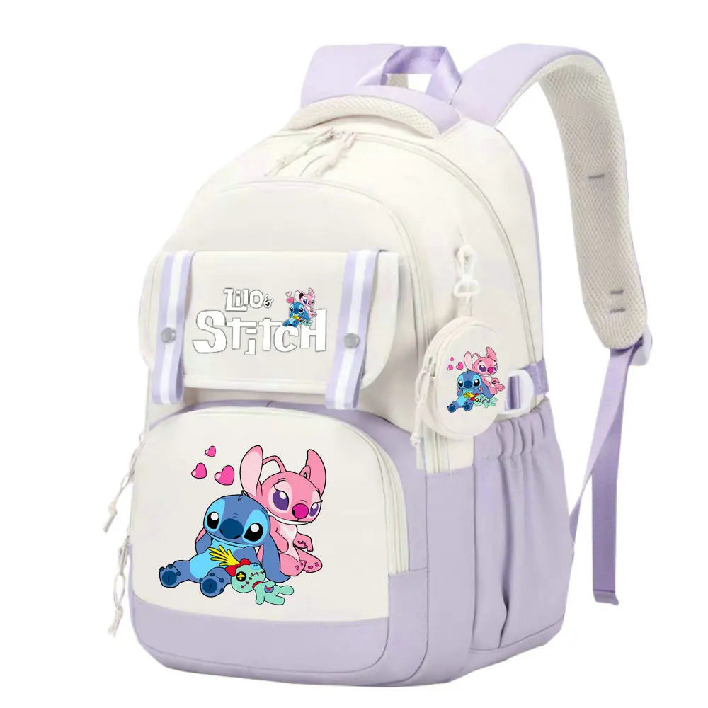 Lilo & Stitch Backpack for Girls – Waterproof School Travel Bookbag for Teens & Women