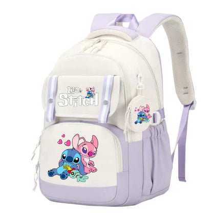 Lilo & Stitch Backpack for Girls – Waterproof School Travel Bookbag for Teens & Women