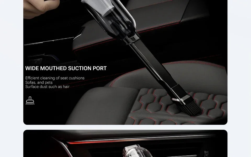 SZUK 9998700PA Car Vacuum Cleaner – Strong Suction Cordless Handheld Portable Cleaning Machine
