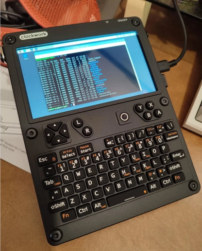 Clockwork uConsole Kit - V3.14 Motherboard with Optional Raspberry Pi CM4 Lite for Programming