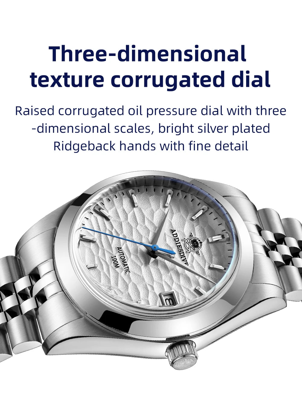ADDIESDIVE 2024 Luxury Couple Watches – Sapphire Crystal Automatic Mechanical NH35A Steel Wristwatch for Men & Women Gift