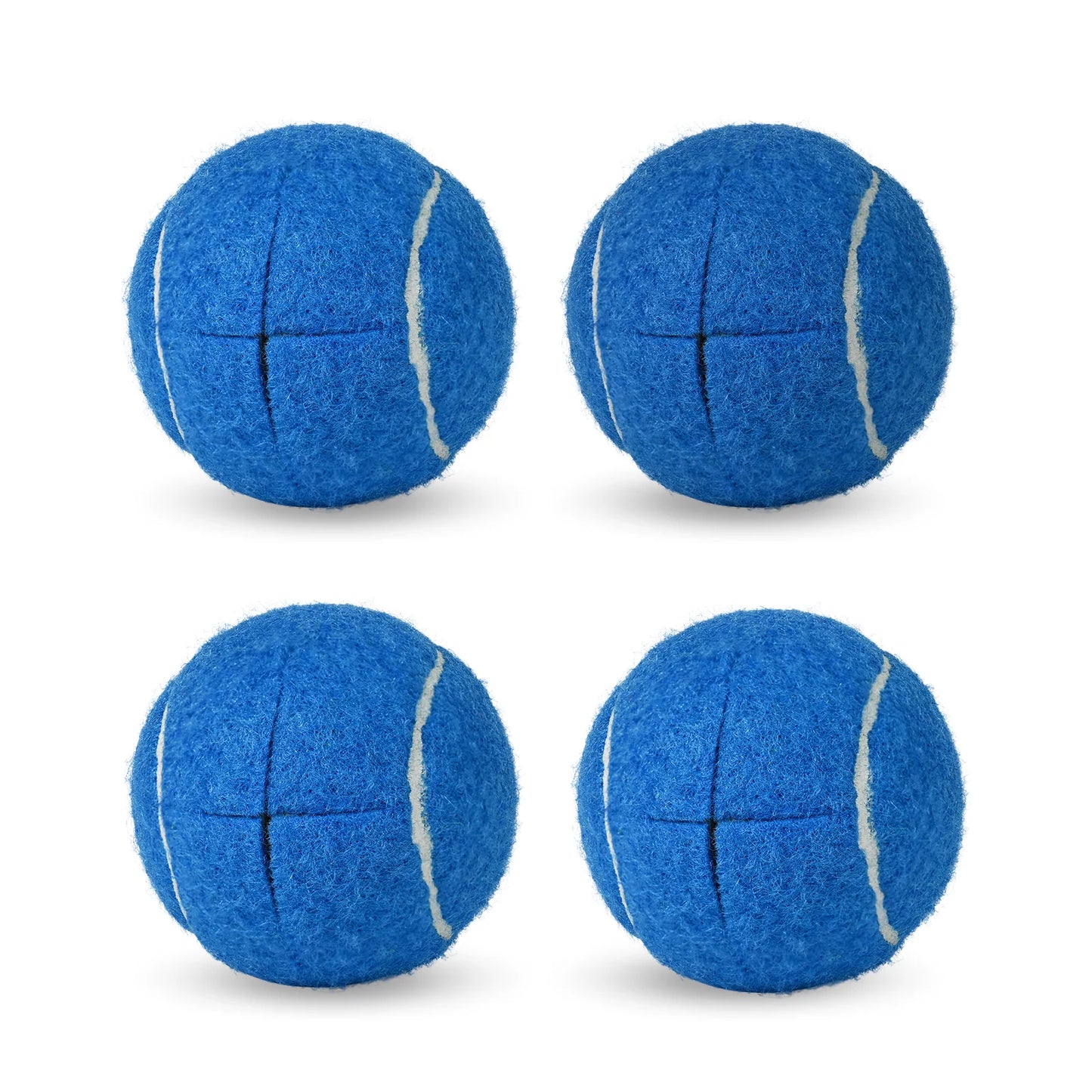 4pcs Precut Walker Tennis Balls – Heavy Duty Felt Pads for Furniture Legs & Floor Protection