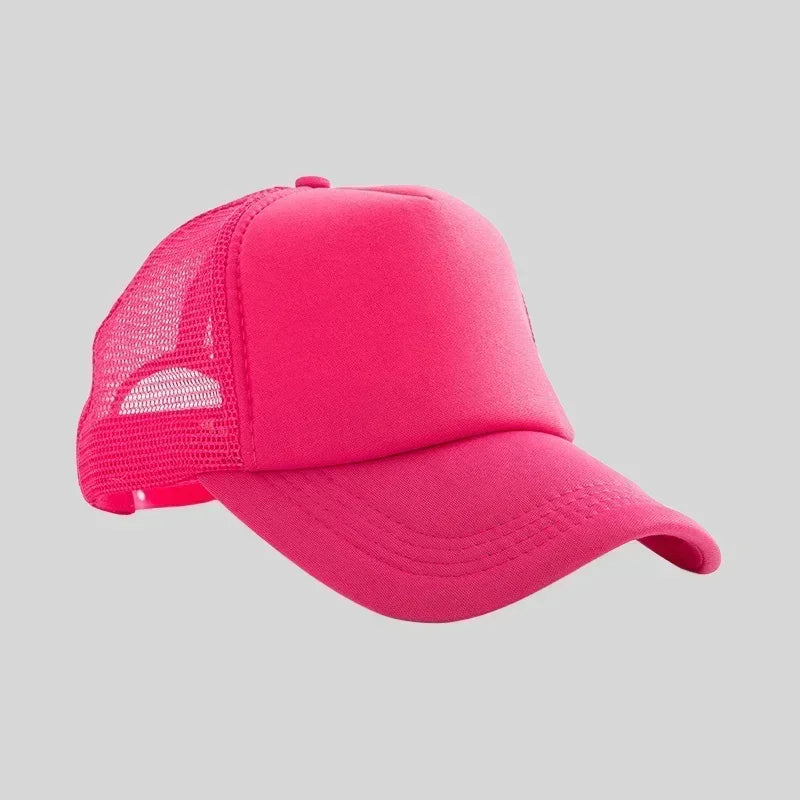 Personalized Logo Trucker Hats - Custom Foam Mesh Baseball Caps for Men & Women, Snapback Sun Hats