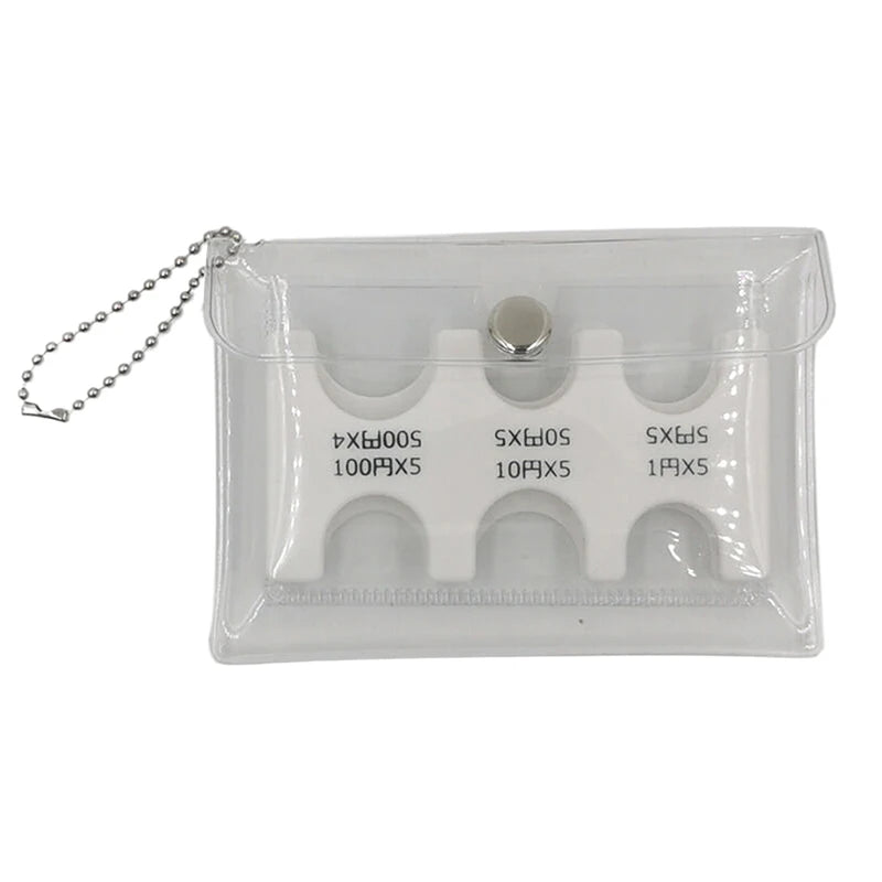 Coin Dispenser Wallet Organizer – Mini Japan Coin Holder for Car, Coin Changer & Storage Purse