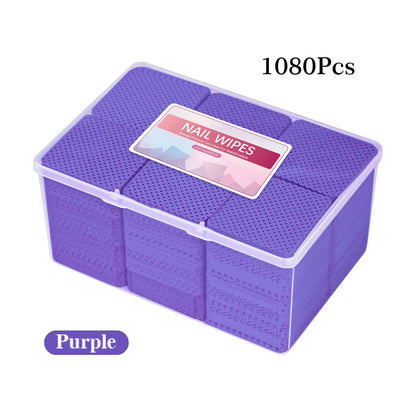 Nail Polish Remover Wipes – Non-Woven Nail Cleaning Pads for Women & Beauty Salon Use