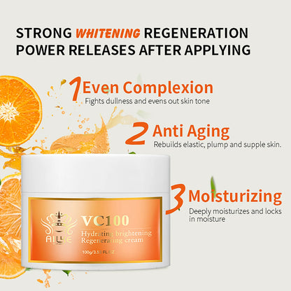AILKE Whitening & Anti-Aging Kit – Vitamin C Moisturizing Skincare Set