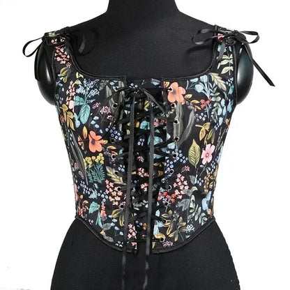 Sexy Lolita Underbust Corset – Slimming Bandage Bustier Top for Women Lingerie & Elegant Streetwear