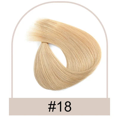 Silk Top Swiss Lace Clip-In Topper – Straight Real Human Hair Toupee with Bangs, Breathable & Soft, Blonde Color