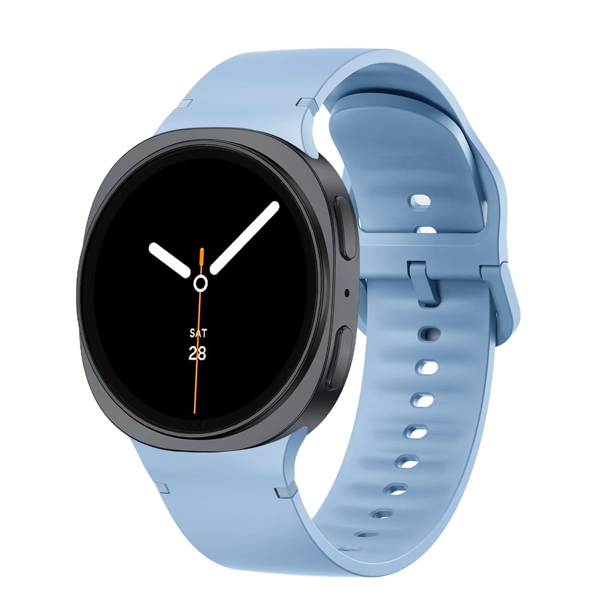 Samsung Galaxy Watch 8 Silicone Sport Strap - Replacement Band for Galaxy Watch 8 40mm/44mm and Watch 8 Classic 46mm