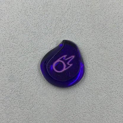 FF14 Job Crystal Keychain - Transparent Anime Cosplay Charms for Sage, Reaper, Dark Knight & More