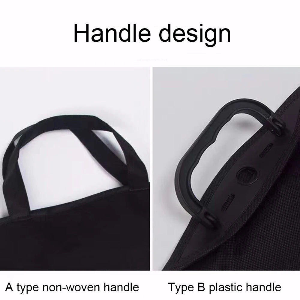 Garment Suit Bag - Travel & Storage Clothes Cover with Zipper Handle for Suits, Dresses & Coats