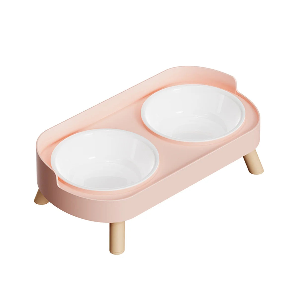 Colorful Dopamine Pet Double Bowl – Stainless Steel Large Capacity Cat & Dog Feeding & Water Dish Fashion Pet Bowl Set