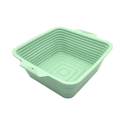 Collapsible Silicone Bread Proofing Basket – Non-Stick Fermentation Basket for Sourdough and Various Bread Baking