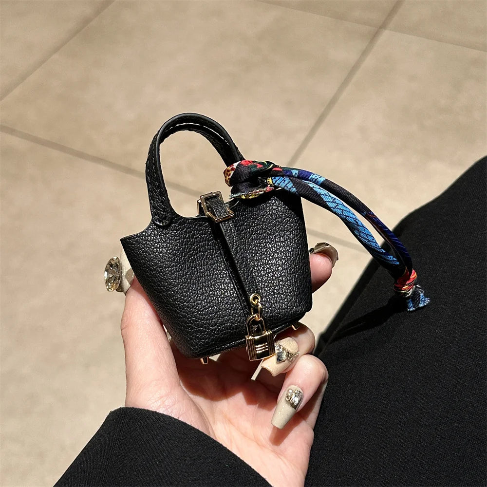 Mini House Handheld Bag – Portable Bluetooth Earphone & Zero Wallet Small Multifunctional Purse