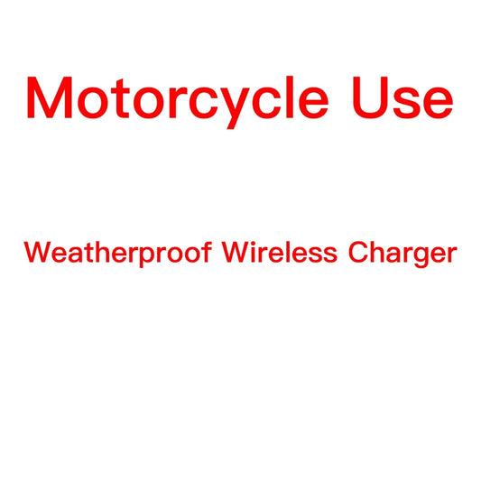Motorcycle Handlebar Stem Fork Phone Mount — Vibration Dampener with MAG Universal Adapter, Wireless Charger & Mirror Brake Compatible