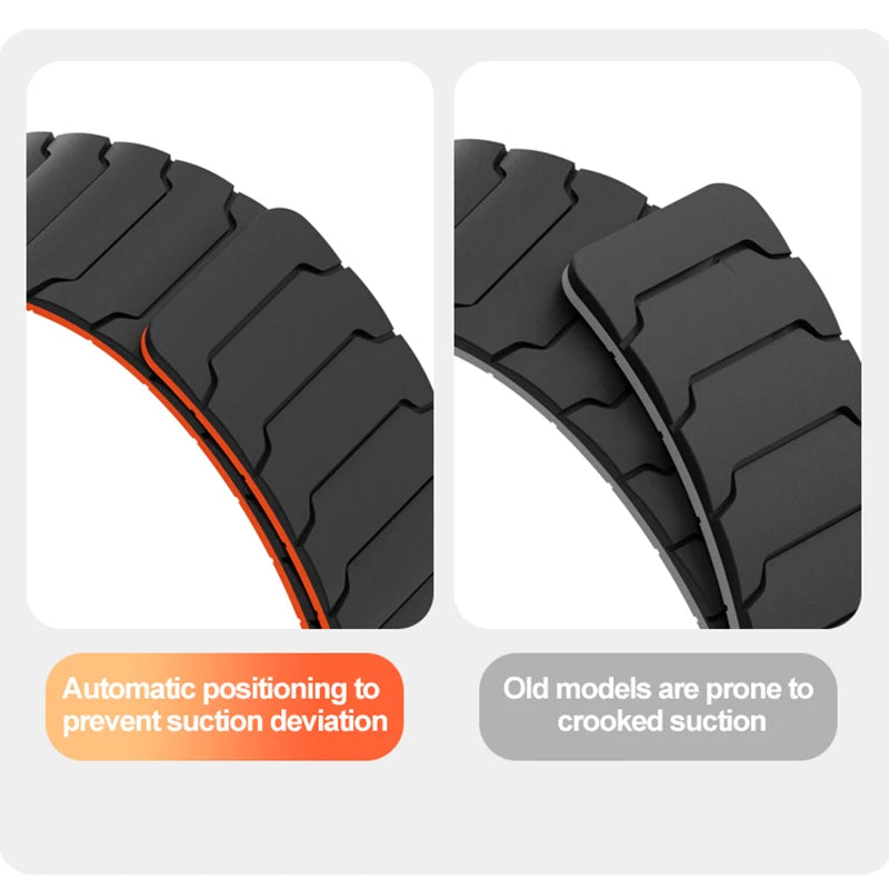 Magnetic Loop Strap for Huawei Watch – Silicone Sports Band for Fit3, Fit4 & Fit4 Pro Replacement Bracelet