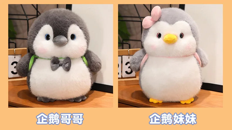 Soft Fat Penguin Plush Toy – Cute Stuffed Animal Doll for Home Decoration & Birthday Gift