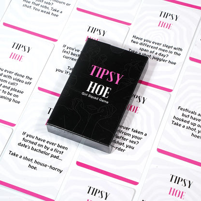 Tipsyhoe Night Game — Fun Party & Bachelorette Drinking Game for Ladies, Bridal Showers & Girls’ Night