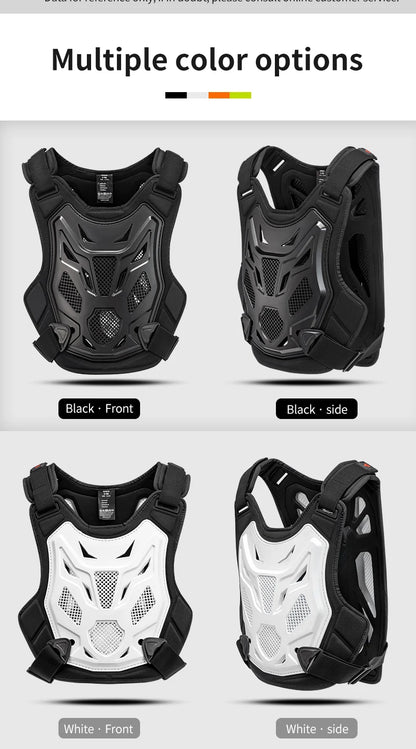 Motorcycle Motocross Racing Vest – Adult Off-Road Armor Chest Protector for Dirt Bike Safety