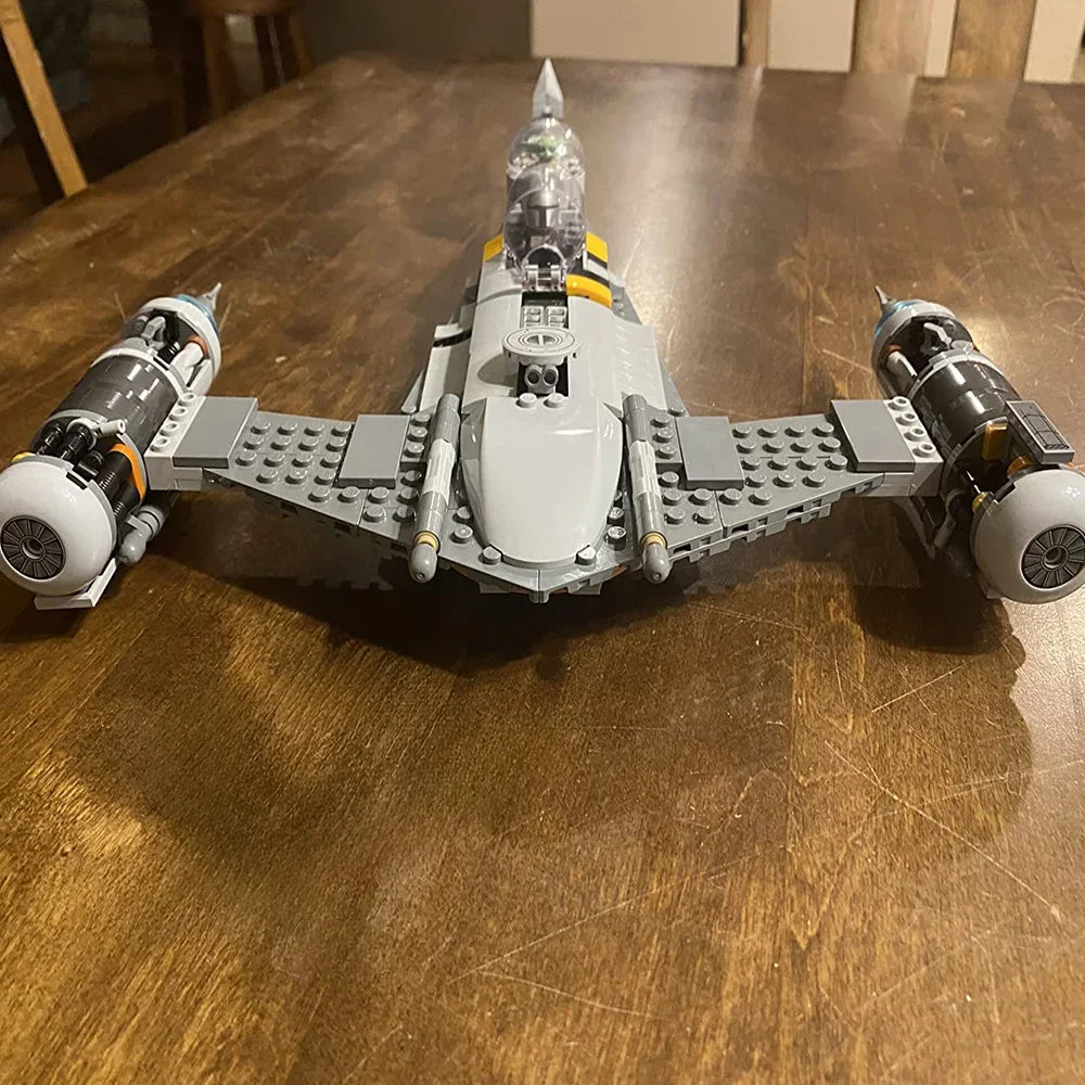 Creative N1 Starfighter Model Toy – Star Wars Series Building Blocks Set, Compatible Starfighter Construction Kit